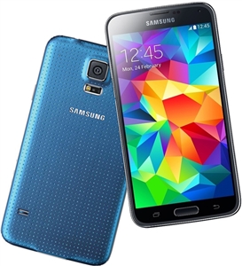 Samsung Galaxy S5 G900a Blue 4G LTE Carrier Returns A-Stock Unlocked Cell Phones