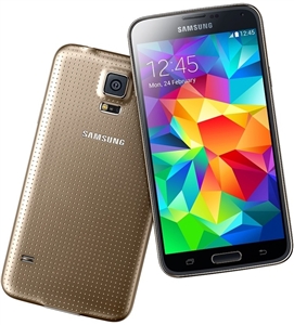 Samsung Galaxy S5 G900a Gold 4G LTE Carrier Returns A-Stock Unlocked Cell Phones