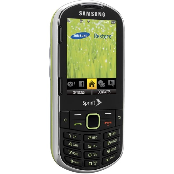 ... GREEN M570 3G 2MP SPRINT WHOLESALE CELL PHONES - FACTORY REFURBISHED