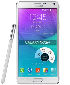 Samsung Galaxy Note 4 N9100 White Duos 4G LTE GSM Unlocked Cell Phones