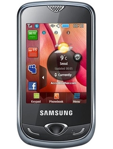 Samsung S3370 Corby 3G Black Cell Phones