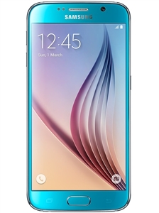 Wholesale New Samsung Galaxy S6 G920F BLUE TOPAZ 4G LTE Unlocked Cell Phones Factory Refurbished