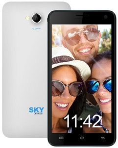 Wholesale Brand New SKY 5.0-W Silver 4G GSM Unlocked