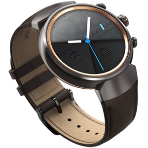 Wholesale ASUS ZenWatch 3 WI503Q-GL-DB 1.39-inch AMOLED Smart Watch with dark brown leather str