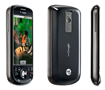 The T-Mobile myTouch 3G in black