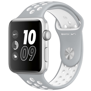 Apple Watch Nike+, MQ192 42mm Silver Aluminum Case (with Pure Nike Sport Band)