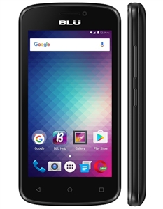 New Blu Advance 4.0M A090U BLACK 4G Cell Phones