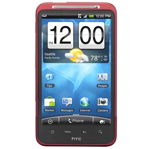 WHOLESALE CELL PHONES, HTC INSPIRE 4G RED + 3G WI-FI 8 ...
