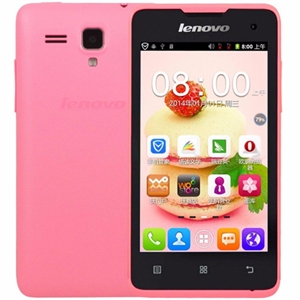 WholeSale Lenovo A396 Pink Quad-core Android 2G Mobile Phone