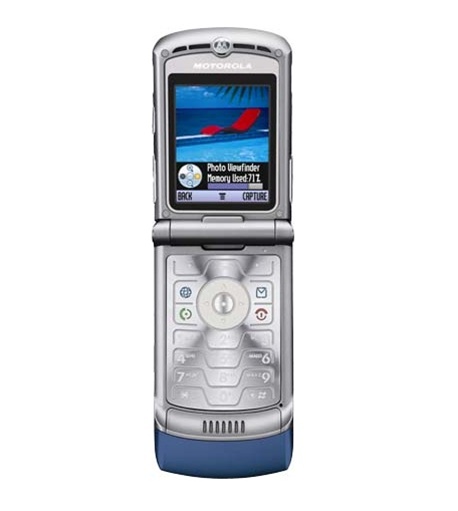 Original Motorola Razr V3i Quad Band Flip GSM MP3 Unlocked Old Used Mobile  Phone