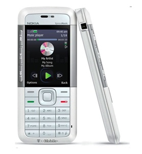 WHOLESALE NOKIA 5310 XPRESSMUSIC T-MOBILE GSM UNLOCKED WHITE SILVER FACTORY RB