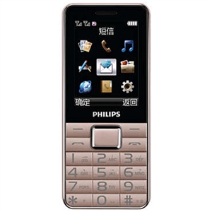 WholeSale Philips E132X Gold, 2G Dual SIM card, 2.4 inches Mobile Phone