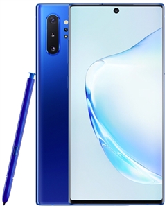 Wholesale A-STOCK SAMSUNG GALAXY NOTE 10+ AURA BLUE 4G LTE Unlocked Cell Phones