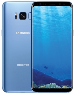 A-STOCK SAMSUNG GALAXY S8 G950U CORAL BLUE 4G LTE Unlocked Cell Phones