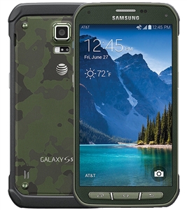 Samsung Galaxy S5 Active G870 Camo Green 4G LTE Cell Phones RB